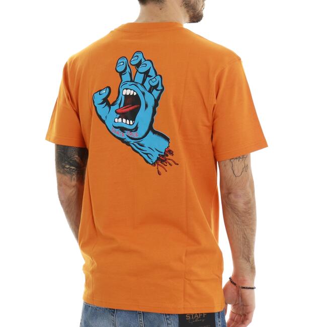 T-SHIRT SCREAMING HAND CHEST SANTA CRUZ - Mad Fashion | img vers.650x/